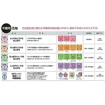 バイリーン 不織布芯地(ソフト) 白 日本バイリーン