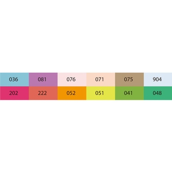 ZIG クリーンカラーFBBRIGHT・12V 呉竹