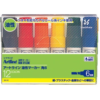 アートライン角6(ノンキシ) シヤチハタ