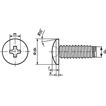 サンロック(+)バインド (SUS410)(パック品) 丸エム製作所