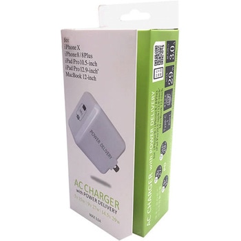 Power Delivery対応AC-USB充電器 29W ホワイト オズマ