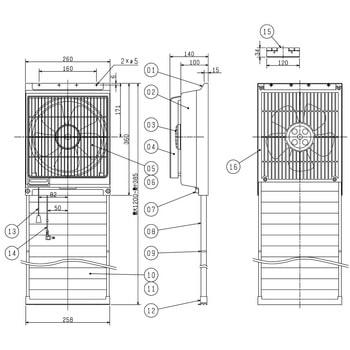 E-20WH2 窓用換気扇 排気形 1台 三菱電機 【通販モノタロウ】
