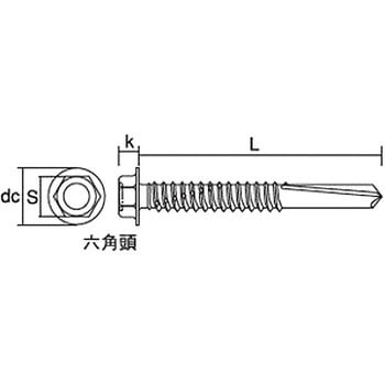 キリーン六角 (SUS410)(パック品) 大阪魂