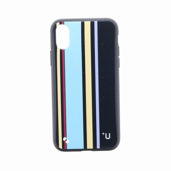 iPhone XS/iPhone X 【+U】Eric/ハイブリットケース 耐衝撃 薄型 ストラップホール LEPLUS