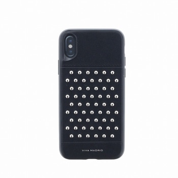 iPhone XS/iPhone X シェル型ケース/スタッズ/Tacho Collection/Inked(Black) VIVA MADRID