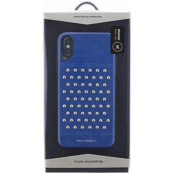 iPhone XS/iPhone X シェル型ケース/スタッズ/Tacho Collection/Cobalt(Blue) VIVA MADRID
