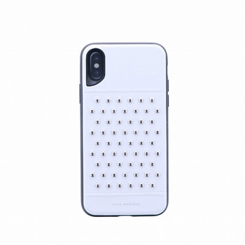 iPhone XS/iPhone X シェル型ケース/スタッズ/Tacho Collection/Blanc(White) VIVA MADRID