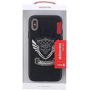 iPhone XS/iPhone X シェルケース/ハンドメイド刺繍/Motocross Collection/Dirt road Skinarma