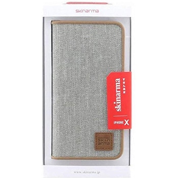 iPhone XS/iPhone X シェルケース/手帳型ケース/Aki Collection/Mist(Light Grey) Skinarma