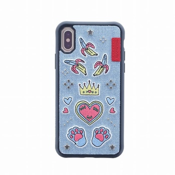 iPhone XS/iPhone X シェルケース/ハンドメイド刺繍/Kaleidoscope /Gypsy Skinarma