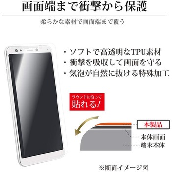 ZenFone 5Q(ZC600KL) 保護フィルム 「SHIELD・G HIGH SPEC FILM」 全画面3D Film・マット・衝撃吸収 指紋防止 LEPLUS