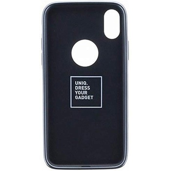 iPhone XS/iPhone X シェル型ケース/ソフトPU/Glacier Luxe Heritage/Khaki(Green) uniq(ユニーク)