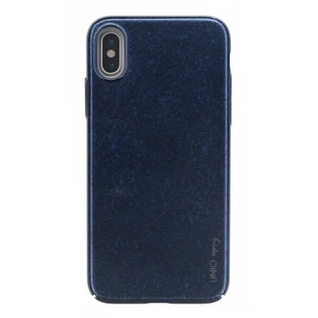 iPhone XS/iPhone X シェル型ケース/グリッター/Topaz/Sapphire(Blue) 薄型 軽量 uniq(ユニーク)