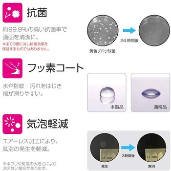 iPhone XS Max 保護フィルム 「SHIELD・G HIGH SPEC FILM」 高光沢・衝撃吸収 指紋防止 LEPLUS