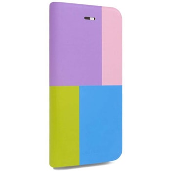 iPhone 6 Plus iPhone 6s Plus [TETRA] デザインPUレザーカバー B スタンド機能 - LEPLUS
