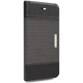 iPhone 6 Plus iPhone 6s Plus [LIGHT CUBE] デザインPUレザーカバー ブラック スタンド機能 LEPLUS