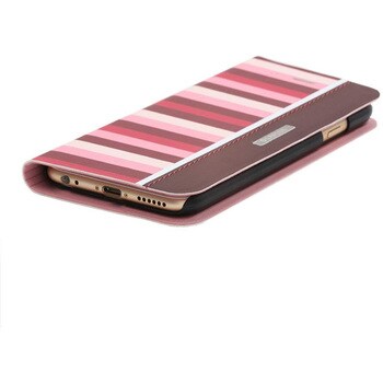 LP-I6SDLKNRD iPhone 6/6s [KANADE] デザインPUレザーカバー レッド