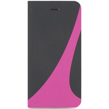 iPhone 6 iPhone 6s [SWEAT] デザインPUレザーカバー ピンク スタンド機能 LEPLUS