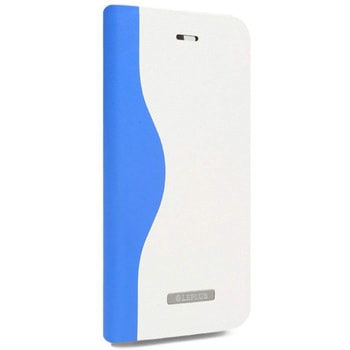 iPhone 6 iPhone 6s [SOFT] デザインPUレザーカバー ブルー スタンド機能 LEPLUS