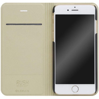 iPhone 6 iPhone 6s [RUSH] デザインPUレザーカバー グリーン スタンド機能 LEPLUS