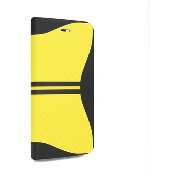 iPhone 6 iPhone 6s [RUSH] デザインPUレザーカバー イエロー スタンド機能 LEPLUS