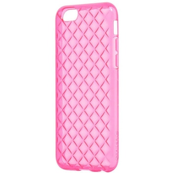 iPhone 6 iPhone 6s [TPU DIA] TPUケース(ダイヤ) ビビッドピンク LEPLUS