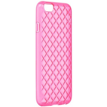 iPhone 6 iPhone 6s [TPU DIA] TPUケース(ダイヤ) ビビッドピンク LEPLUS