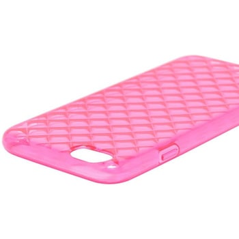 iPhone 6 iPhone 6s [TPU DIA] TPUケース(ダイヤ) ビビッドピンク LEPLUS