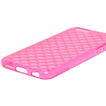 iPhone 6 iPhone 6s [TPU DIA] TPUケース(ダイヤ) ビビッドピンク LEPLUS