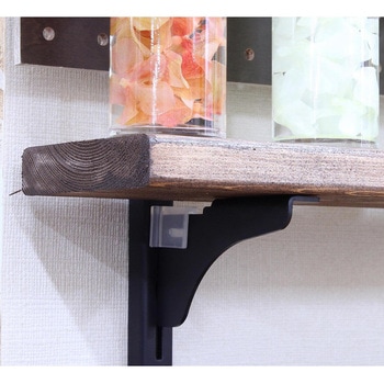 1×4材用ピラシェル棚受 WAKI