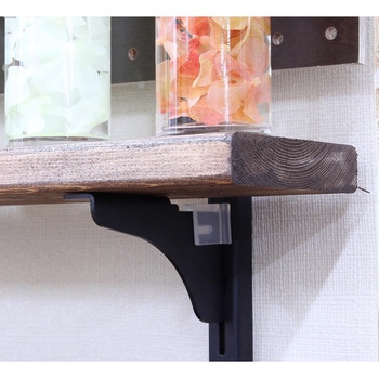 1×4材用ピラシェル棚受 WAKI
