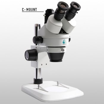 Cマウント三眼ズーム式実体顕微鏡 三太c