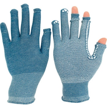 STCH-EKS-DENIM-L 指先が使える手袋 スライドタッチeks (調温・消臭効果) ミドリ安全 41786107