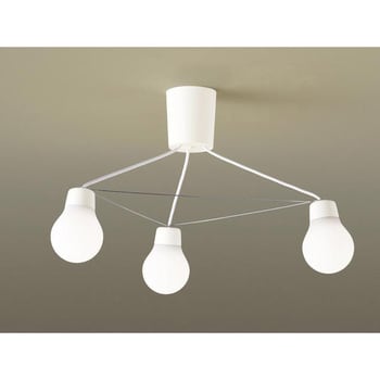 パナソニック LEDシャンデリア60形X3 温白色 天井吊下型 温白色