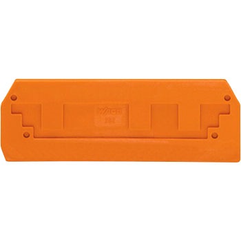 282-339 スプリング式レールマウント端子台282シリーズ エンドプレート ワゴジャパン 41861897