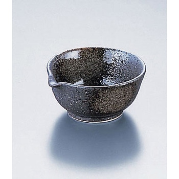 黒伊賀片口小付 丸モ高木陶器