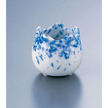 陶器製の灰色の丸い壺2点セット 陶器製の灰色の丸い壺2点セット