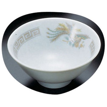 陶器『雷門鳳凰』 スープ碗 3.6 三井陶器