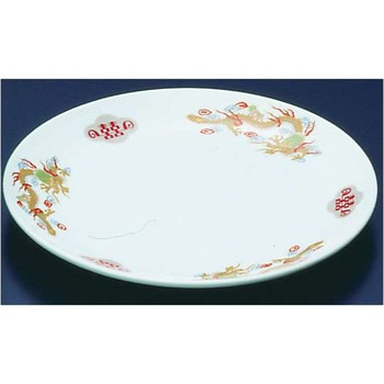 陶器『金彩竜』 平皿 8インチ 三井陶器