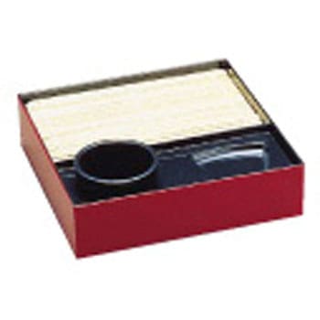角座敷ザル 朱 - 若泉漆器