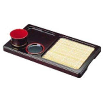 くり抜き天ザルセット マロン 若泉漆器
