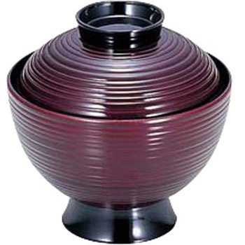 3．8寸千筋小吸椀 - 若泉漆器