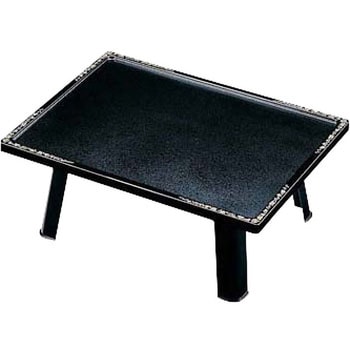 大和膳 黒石目天唐草セット 新足 若泉漆器