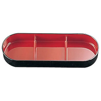 NEW へギ目小判弁当 溜内朱二段 福井クラフト