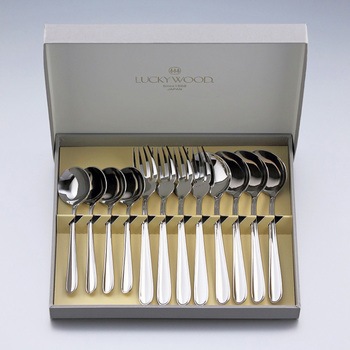 ニンバス 12pc．グルメセット (4客) ラッキーウッド