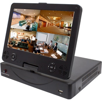Wi-Fi無線対応イーグルシリーズ12インチモニター一体型NVRWi-Fi4ch 