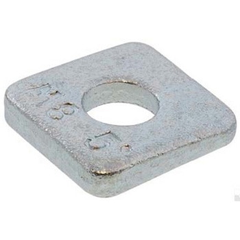 テーパーワッシャー (5°チャンネル用)(鉄/三価ホワイト) - 大阪魂