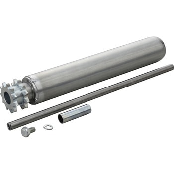 チェーン駆動ローラ単体 重荷重タイプ CMM5WS  鉄製スプロケット ダブル   (ベアリング入り) オークラ輸送機