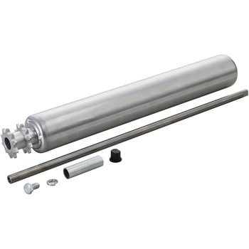 チェーン駆動ローラ単体 中荷重タイプ CSS4WS 鉄製スプロケットダブル (ベアリング入り) オークラ輸送機