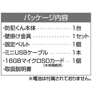 BK-1 見張り番カメラ 防犯くん 1個 ネクストアグリ 【通販サイトMonotaRO】